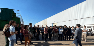Visita de capacitación estudiantil al parque industrial de Concepción del Uruguay