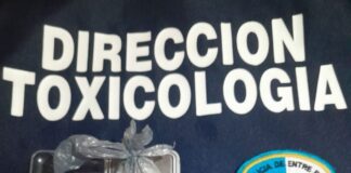 Detención y Secuestro de Drogas en Operativo de control vehicular en Federación