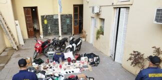 Varios allanamientos y detenciones por el delito de robo en una vivienda