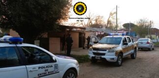 Allanamiento en Barrio El Brillante de San José por un hecho de Abigeato