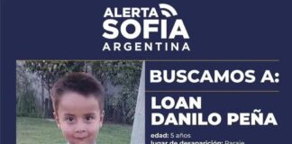 Alerta SOFÍA Activada en Corrientes: Brigadas K-9 en Búsqueda de Loan Danilo Peña