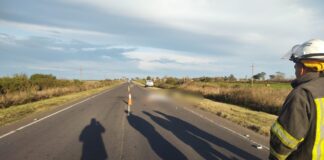 Un joven motociclista de 23 años falleció en un choque frontal en ruta provincial 16