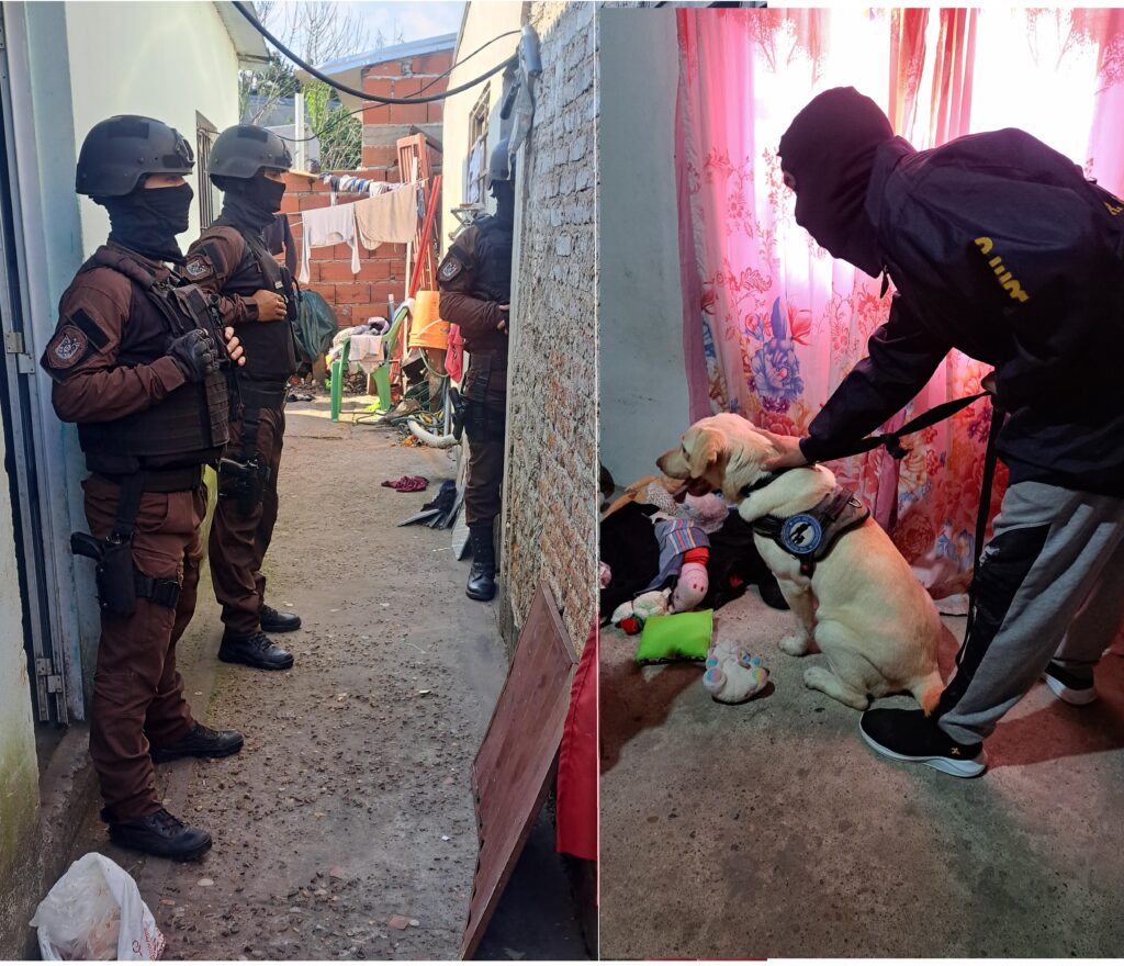 Detenciones y Secuestros tras allanamientos en Chajarí