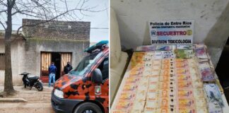 Allanamiento por Narcomenudeo en Gualeguaychú: Secuestran estupefacientes y detienen a tres personas