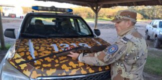 Interceptaron cazadores furtivos en Colonia El Potrero con armas de fuego