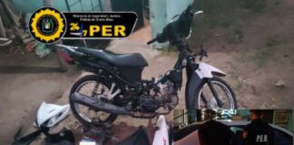 Allanamiento y Detención: Recuperaron una moto sustraída en la madrugada de este domingo