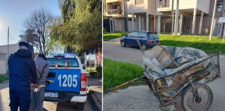 Ciudad: Delincuente ingreso a una vivienda y sustrajo dos llantas fue detenido por el propietario que es policía