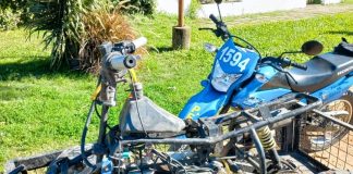 Ciudad: Secuestran un cuatriciclo con irregularidades