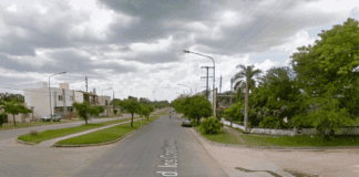 Un motociclista chocó un camión estacionado en Boulevard Los Constituyentes