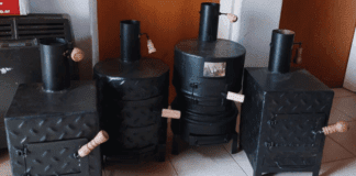 Alumnos de la escuela técnica de Colón fabricaron y donaron salamandras