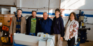 La escuela técnica de San Justo accedió a dos tornos paralelos a través del programa de crédito fiscal