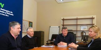 El IAPV y la Cámara de la Construcción dialogaron sobre las obras que se reactivan