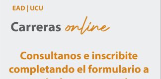 Inscripciones abiertas a las carreras online de UCU