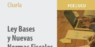 Se realizará la charla Ley Bases y Nuevas Normas Fiscales Paliativas en UCU