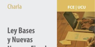 Se realizará la charla Ley Bases y Nuevas Normas Fiscales Paliativas en UCU