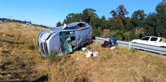 Autovía: Vuelco de un vehículo deja una adolescente con lesiones grave