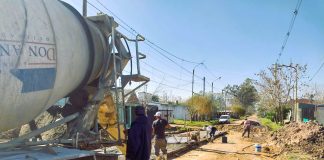Continúan las obras viales en Concepción del Uruguay