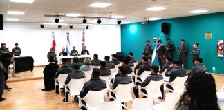 Se realizó el acto de ascenso de autoridades de la UP N°4