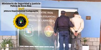 Evadió un control policial, abandono el vehículo y fue detenido más tarde