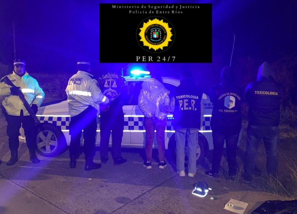 Concepción del Uruguay: Procedimiento por Narcomenudeo en Autovía Artigas