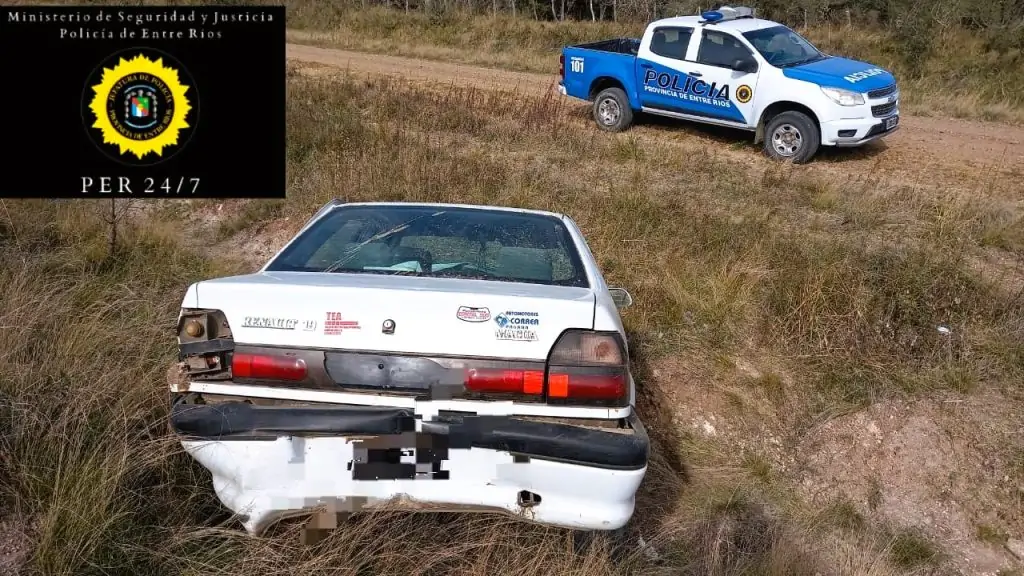 Un automóvil despistó en Ruta Provincial N° 50