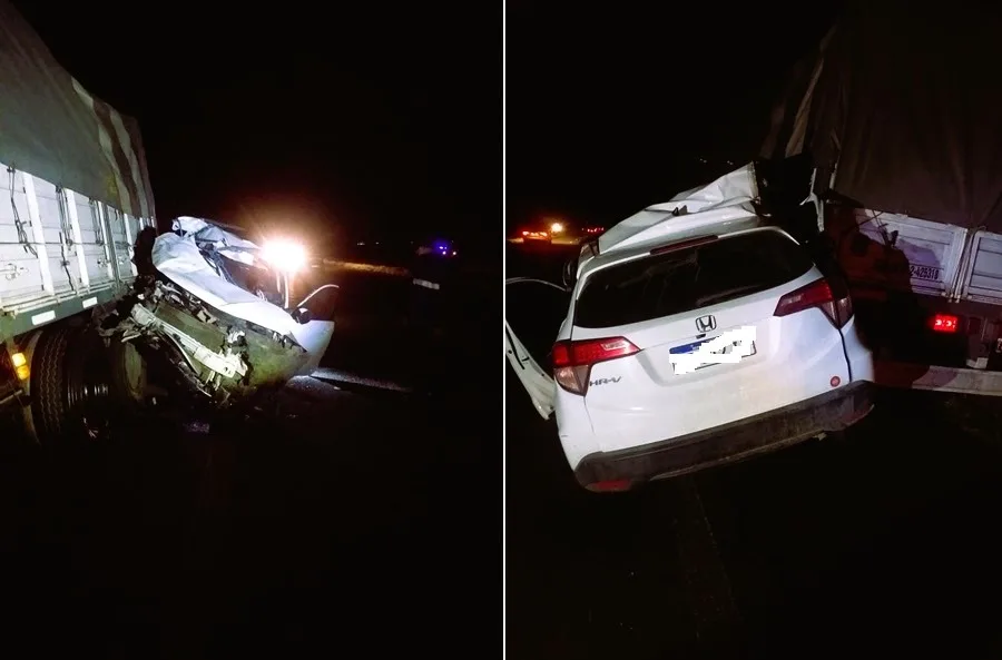 RN14: siniestro vial entre un camión  y un vehículo – zona Colonia Elia