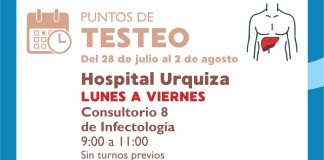 Realizarán testeos gratuitos de Hepatitis B y C