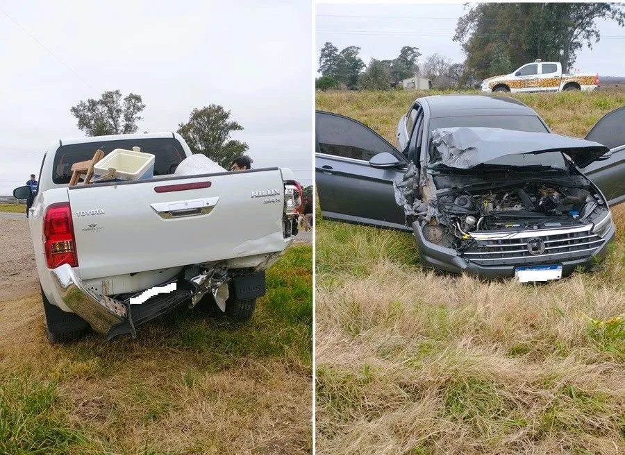 Accidente en la Autovía 14 Involucra a Dos Vehículos