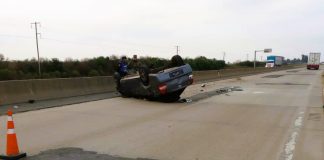 Siniestro vial en Ruta Nacional 14 dejó dos heridos