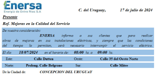 Corte Programado de Energía