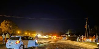 Múltiple colisión en Ruta 130