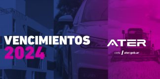 ATER recuerda la agenda de vencimientos del mes de agosto