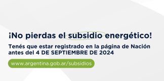 Última semana para registrarse al subsidio de energía eléctrica y de gas