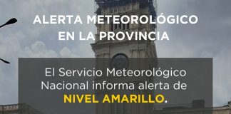 Doce departamentos entrerrianos en alerta por lluvias y tormentas para este fin de semana