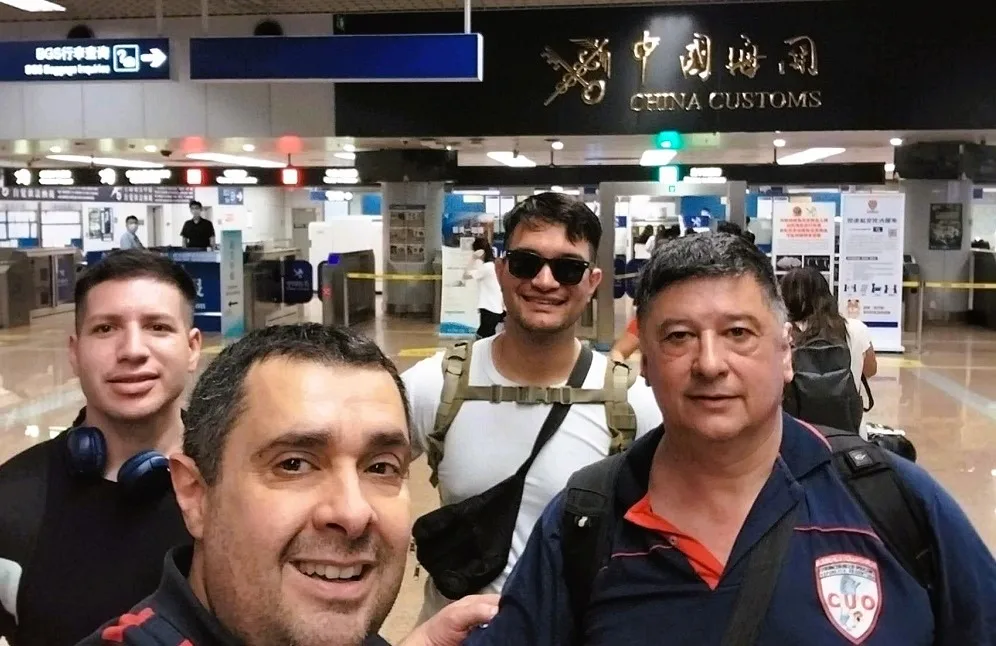 Bombero entrerriano fue becado para una capacitación internacional en China