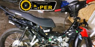 Allanamiento por Hurto Culmina con un funcionario herido por una moto que hacía willy