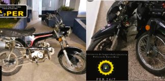 La Policía secuestró tres motocicletas durante la noche en el barrio 102 viviendas
