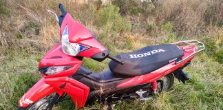 La sección Motorizada recuperó una motocicleta robada