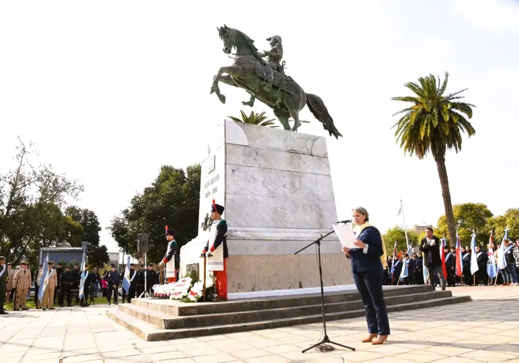 La ciudad recordó la figura del Gral. José de San Martín