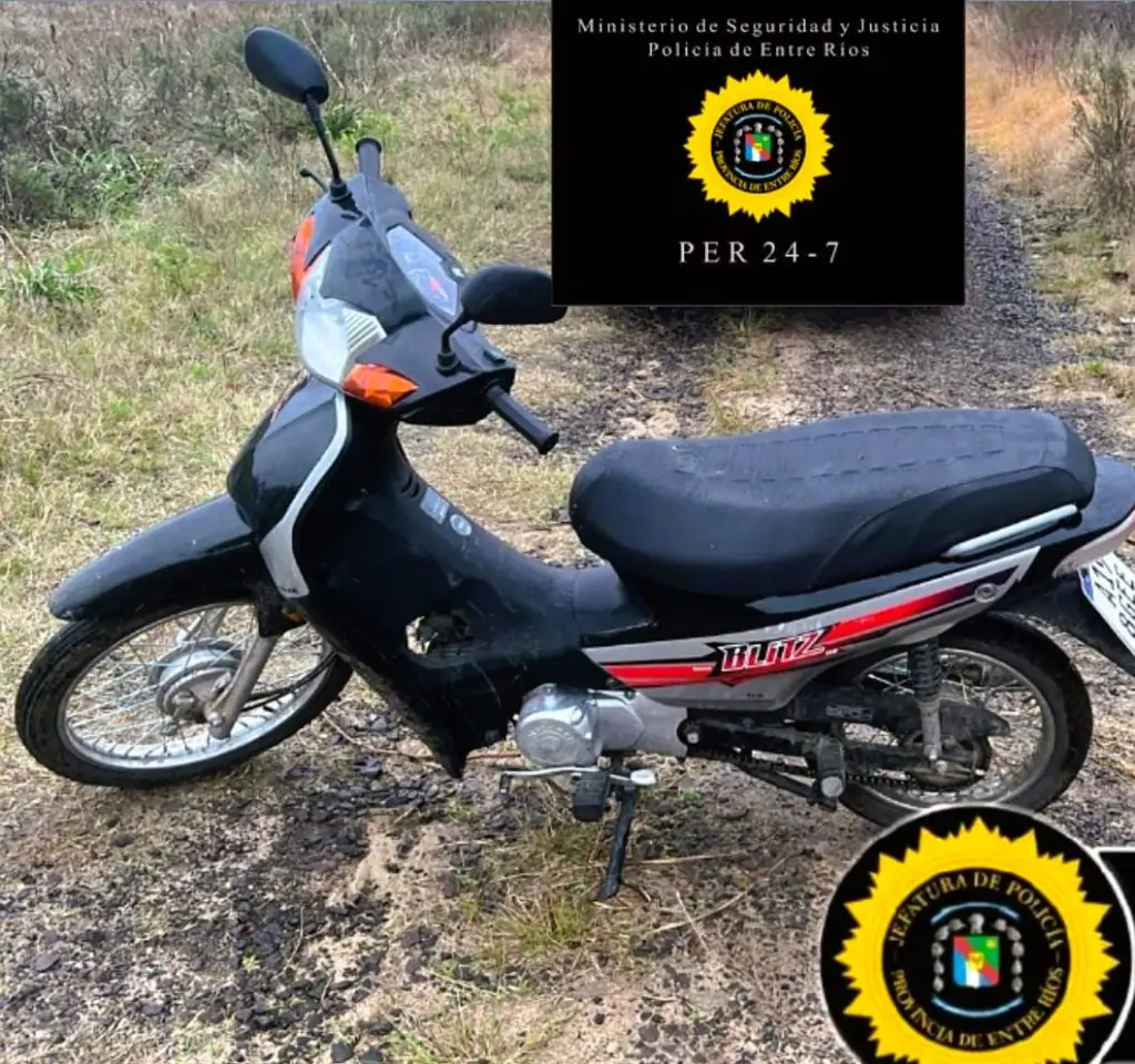 Personal Policial recupera dos motocicletas robadas