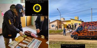 Allanamiento por comercio de estupefacientes, Secuestran cocaína y detienen a una mujer