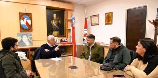 Lauritto se reunió con autoridades de la Zona Franca