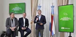 El gobierno presentó la segunda etapa del plan de recuperación de la trama vial entrerriana