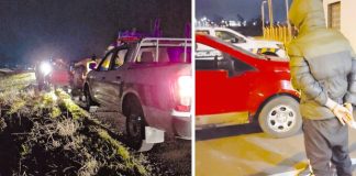 Cuatro argentinos detenidos en Paysandú por manejo imprudente alcoholizados y con droga