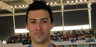 Impresionante actuación de José Loza y Leonardo Hoet en el evento de natación organizado por José Meolans en Parque Roca