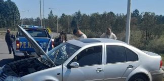 Siniestro vial en la Autovía 14