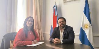 La concejal Percara se reunió con el ministro Manuel Troncoso