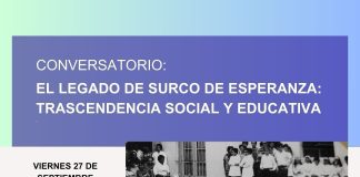 La Asociación Surco de Esperanza Celebra su 60 Aniversario con un Ciclo de Conversatorios