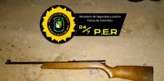 Detuvieron en Colonia Perfección Norte a un hombre con un arma de fuego en su poder