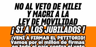 Nueva Manifestación de Jubilados en Plaza Ramírez este Miércoles contra el Veto Presidencial